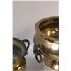 Image 2 : (2) Brass Pots - 5" x8" & 5.5 x 4.5"