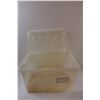 Image 4 : Plastic Storage Container - 17"x 10" x 21" - Has Crack in Lid