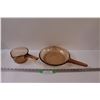 Image 1 : Vision Corning Smoky Glass Pots - Saucepot - 5" & 9' Frying Pan