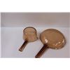 Image 6 : Vision Corning Smoky Glass Pots - Saucepot - 5" & 9' Frying Pan