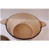 Image 2 : Vision Corning Smoky Glass Pots -4.5 Quart Pot w/Lid