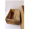 Image 3 : (2) Wooden Crates (19" Long & 12" Long)