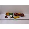 Image 1 : Vintage Plastic Vehicle Toys, as is