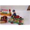 Image 4 : (5) Assorted Vintage Kids Toys