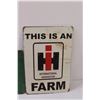 Image 3 : (2) Metal Signs: John Deere & International Harvester - 12" x 8"