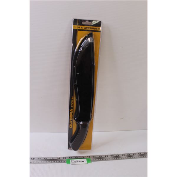 Olympia 18" Machete - NIB