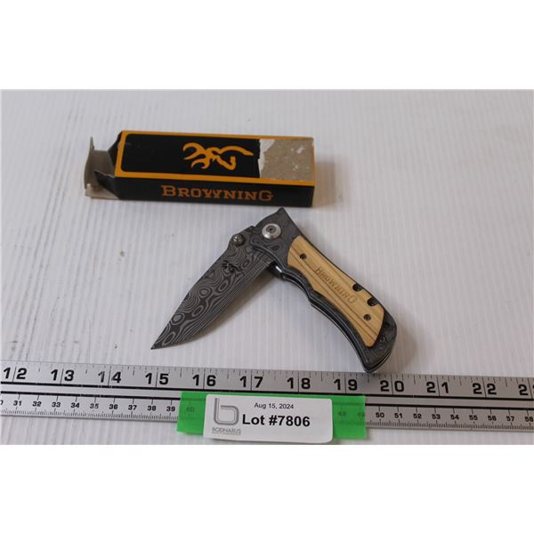 Browning Folding Knife - 8"