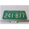 Image 1 : Saskatchewan 1969 License Plate
