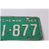 Image 2 : Saskatchewan 1969 License Plate