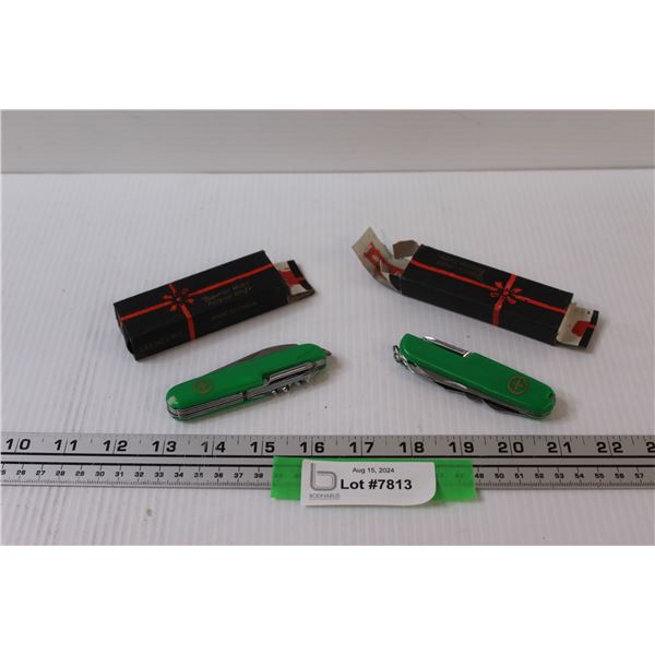 (2) Multi-Tool Folding Knifes