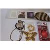 Image 5 : Pocket Watch, Key Lanyard, Brooches, Misc.