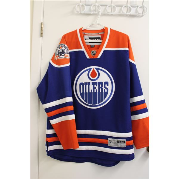 * Special Edition 30th Anniversary Oilers Jersey - Size L