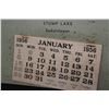 Image 4 : (2) 1956 Lohmeier's General Store Calendars - Stump Lake Sask. - 14.5 x 12.25
