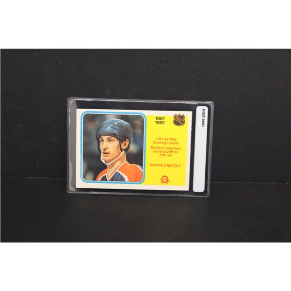NHL Scoring Leaders Card 1982-83 OPC - Wayne Gretzky
