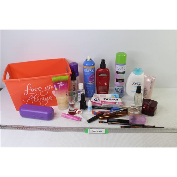 Love You Always Basket - Cosmetics - Hand Cream - Shampoo - Misc. Items