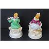Image 2 : Porcelain Ornament Statues (Made in Japan)