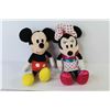 Image 4 : Mickey & Minnies Mouse Plush Toys