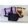 Image 1 : (3) Hand Bags (purple bag is insulated)