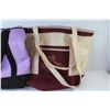 Image 4 : (3) Hand Bags (purple bag is insulated)