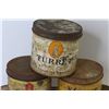 Image 2 : (6) Vintage Tobacco Tins - Black Cat - Vogue - Turret