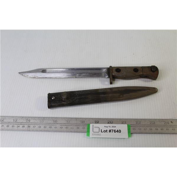 Canadian Ca Bayonet w/Scabbard - Stamped 1960