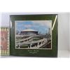 Image 2 : Wooden Tray - Louisiana Super Dome 1975 Photo Print (18" x 16")