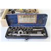 Image 6 : Wooden Flat of Misc. Hardware - Socket Set in Metal Case