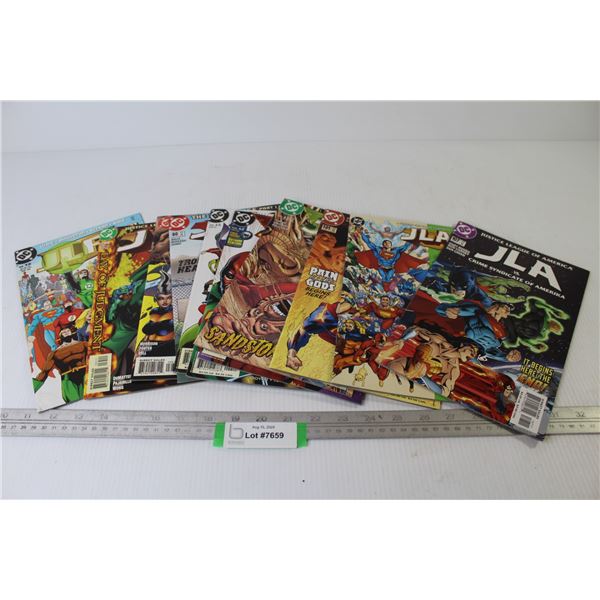 (10) DC JSA & JLA Comics