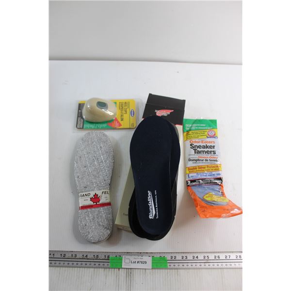Lots of Assorted Insoles - Size 10 and Cushioning Heel Cups