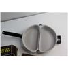 Image 4 : Nordic Ware Divided Skillet Omelet Pan and Presto Cooking Book