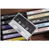 Image 5 : (12) Assorted Cassettes with Case and Cassette Storage Box