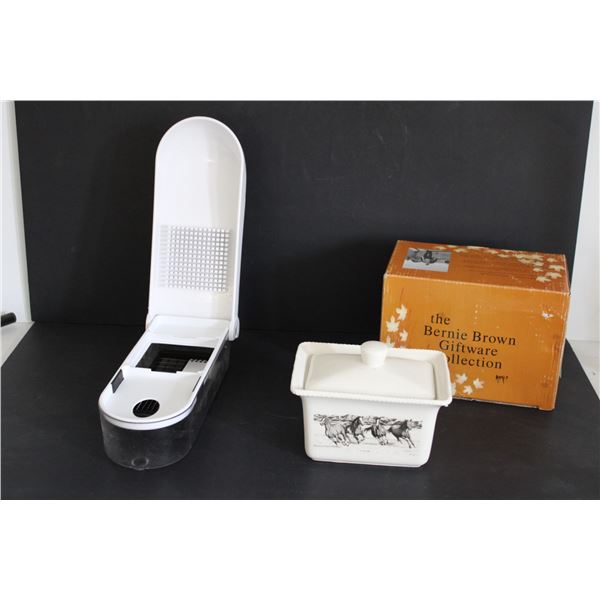 The Bernie Brown Giftware Collection and Fruit/Vegetable Slicer