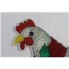 Image 5 : (2) Quasikoka Chicken with Scarf Holiday Decorations
