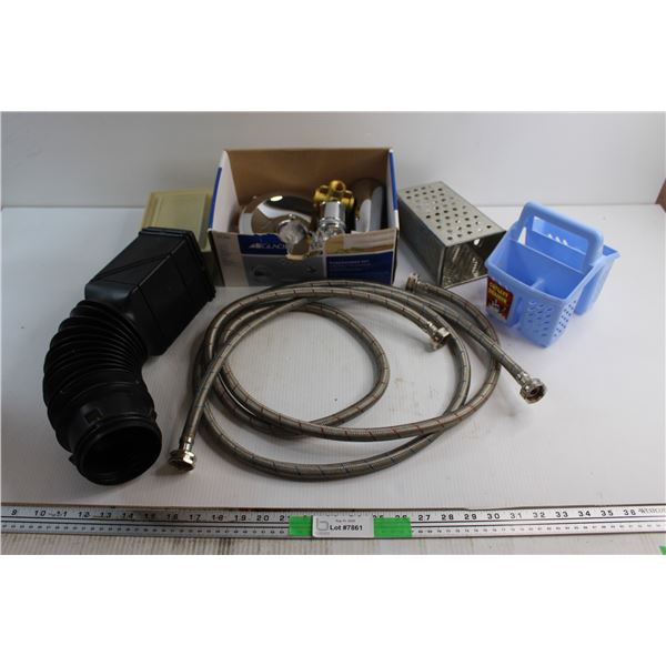 Glacier Bay Tub and Shower Set, Door Bell, Grater and Misc.