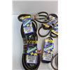 Image 2 : Lots of Assorted Good Year Drive Belts and Plastic Crate