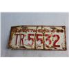 Image 4 : (4) Alberta Licence Plates