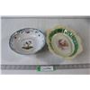 7907  (2) Decorative Bowls  Some Chipping