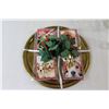 Image 2 : Dogs Christmas Holiday Ornament, Anchor Hocking Forest Green Glass Vase, Ron Carioca Rum Glass, Tige
