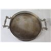 Image 2 : Silverware Tray, Kitchen Knife Set, Assorted Glass Candlestick Holders and Pieces, (2) Bill Spikes