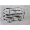 Image 4 : Flower Framed Art - 16 1/4" x 20 1/4", Drainer Rack Drying Dishes Rack, Beekman 1802 Chrome Soap/Lot