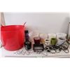 Image 1 : (3) Extension Cords, (8) Plant Pots, Plant Tray, Bitumen Tape, Henry Blueskin Spray Prep,