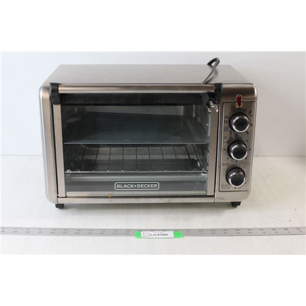 Black and Decker Toaster Oven - Tested Works