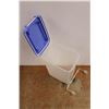 Image 4 : Laundry Hamper, Plastic Tub, Plastic Handle, Garbage Bag Stand