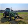 Image 3 : 1977 John Deere 4240 w/ JD 148 Loader - Dual Hydraulics w/ Fork and Bucket - 18.4-38 /15-38 Duals