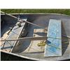 Image 3 : 12ft Aluminum Fishing Boat w/ Prowler 30lb Thrust Trolling Motor - Oars, Rods, Life Jackets