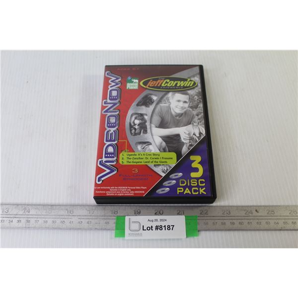 The Jeff Corwin Experience - 3 Disk Pack (Exclusively w/Video Now Player)