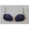 Image 3 : Blue Glass Sunglasses (stamped 18 k made in Italy - magnetic) - Sunglasses - (2) Vintage Postcards