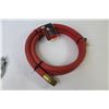 Image 3 : 6' / 1/2" / 250psi Rubber Air Hose - Muffler Clamp