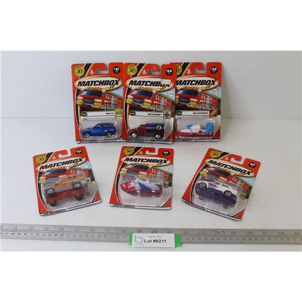 (6) Matchbox Diecast Vehicles