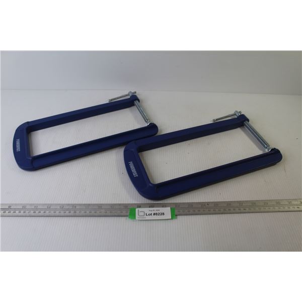 (2) Power Fist C-Clamp (12" x 4")